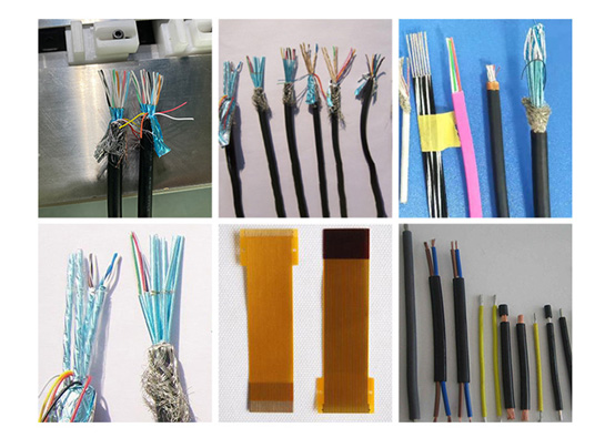 電動スライドテーブル式 CO₂ レーザー電線被覆剥き機 CLS60-D