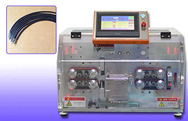 多芯丸シース線ストリッパーの操作方法