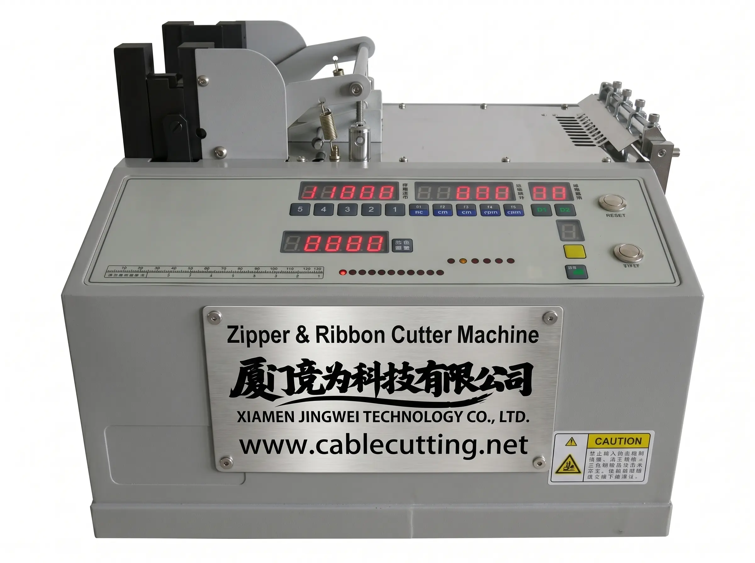 自動ジッパーカッター WPM-850 | 高精度ワイヤー切断機【JINGWEI】