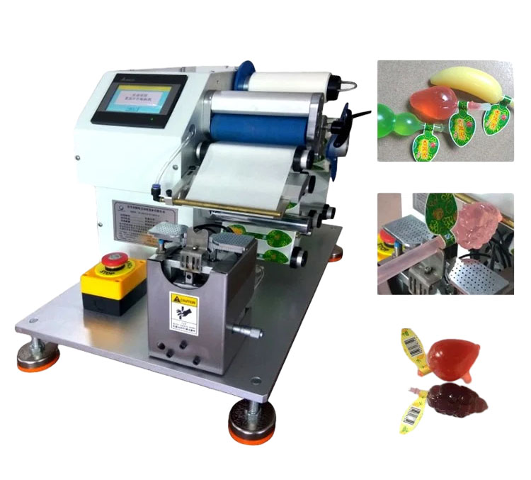 Jelly Folding Labeling Machine WPM-60GD Video