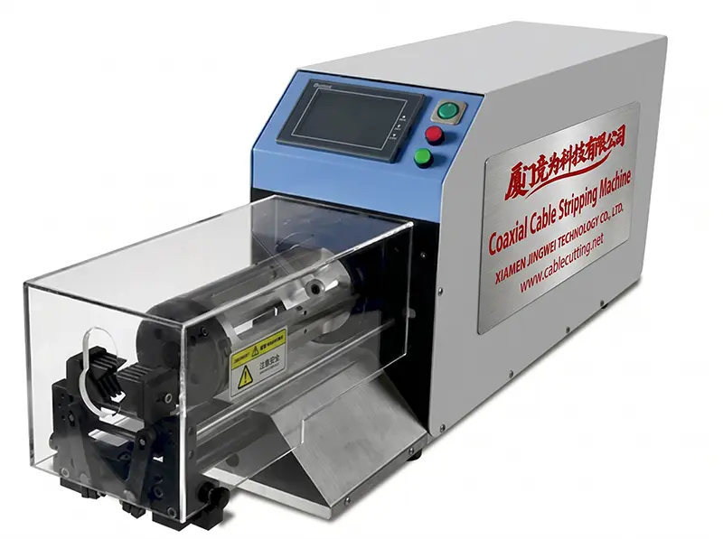 高精度半自動同軸ケーブルストリッピングマシン WPM-25200 | JINGWEI