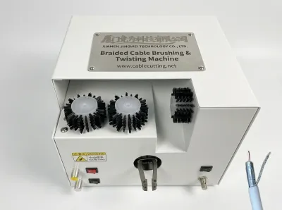 シールド線ブラシ・ツイストマシン 編組ケーブル用 WPM-192