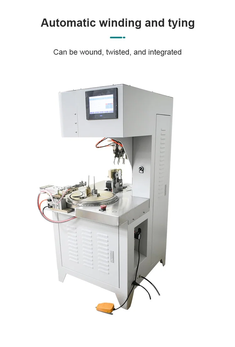 8形状ワイヤー巻線および結束機、コイル巻線機ワイヤー、自動ワイヤー巻線機、ケーブルワイヤー巻線バインディングマシン