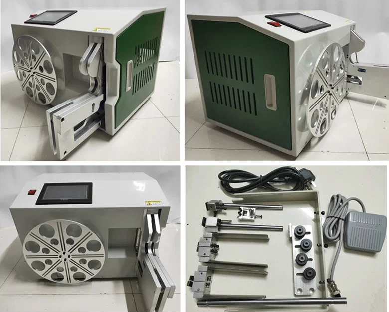 コイリングタイイングマシン、ワイヤーコイリングおよびバインディングマシン