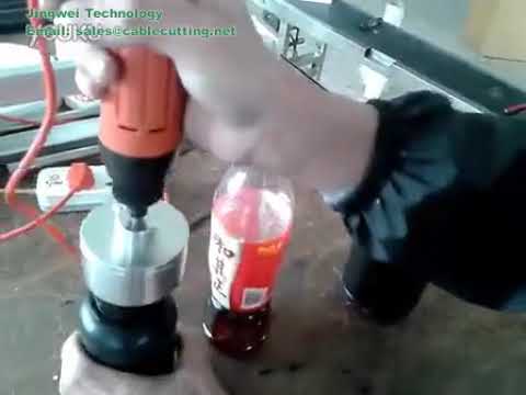 手持ち式電動小型手動ボトルキャッピングマシン | プラスチックキャップ用ねじ締め機