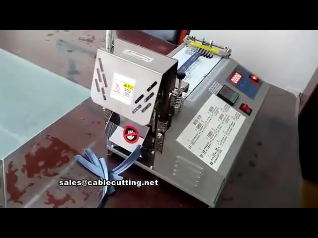 unwound zipper cutting machine
