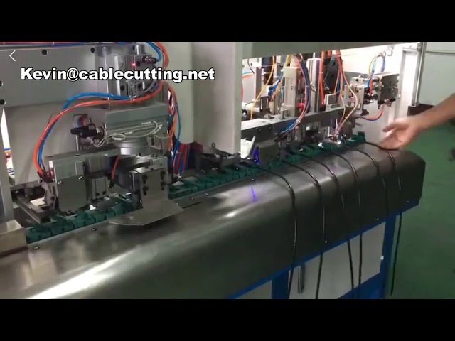 2ピン・3ピン対応 自動プラグ端子圧着・挿入機 | 高速・高精度ワイヤーハーネス加工