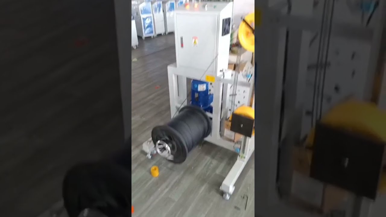 電線・ケーブルのメーター計数・トラバース・切断・巻取機【工場自動化・機械】