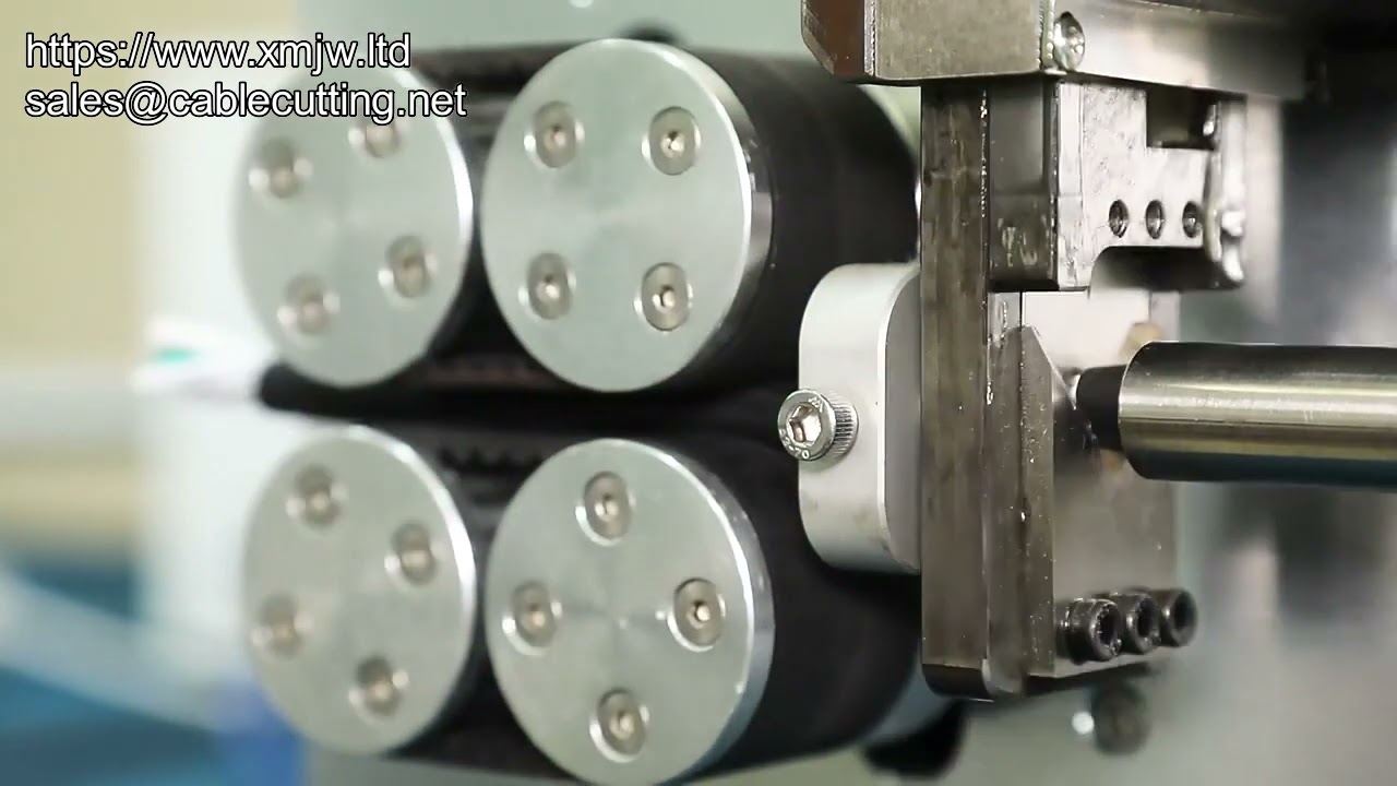 高速ケーブル剥離機 | ワイヤーストリップマシン 自動加工