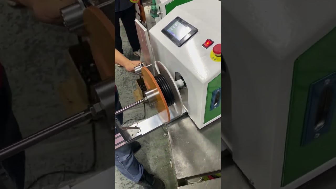 高速・整然！電源コードやケーブルを自動で巻き取るソーティングワイヤーワインダー