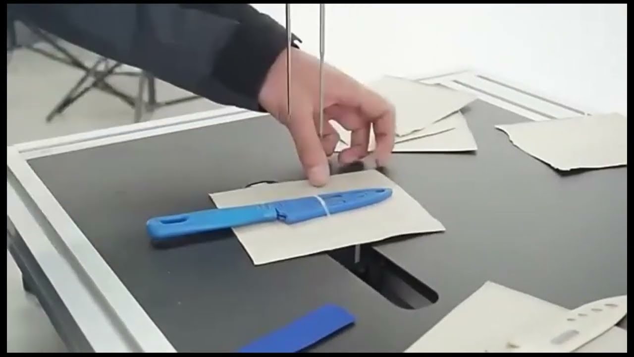 【工場向け】中足コントロール式 単頭・双頭エアタッカー 弾性ステープル結束機