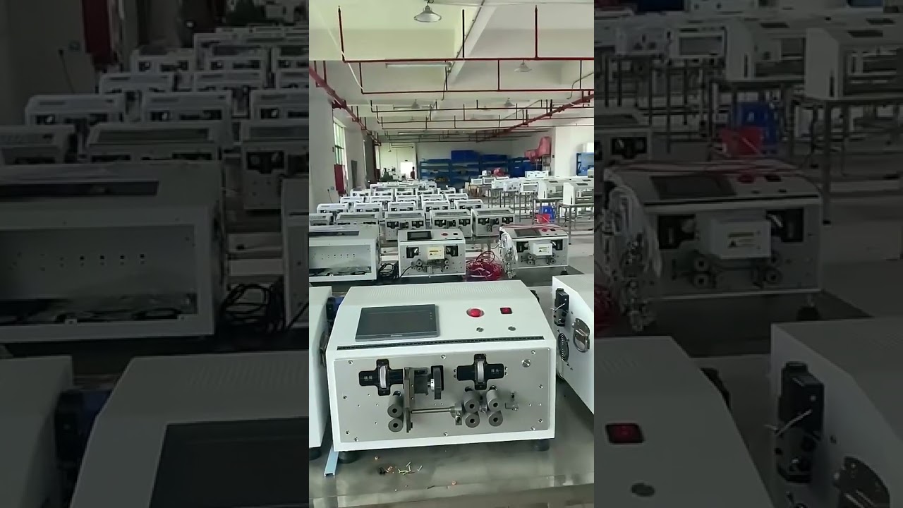【新設計】220Vダブルライン自動電線切断・剥離機（0～6mm²対応）高速ワイヤー加工