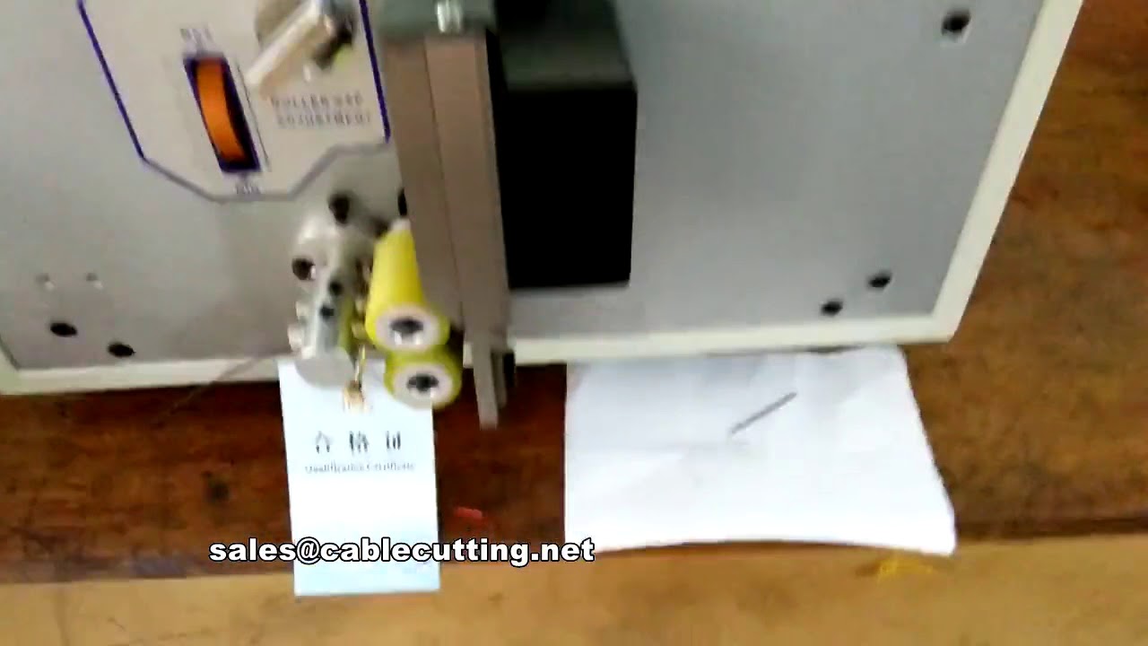 自動光ファイバーケーブル切断機 | 高精度ワイヤー加工機