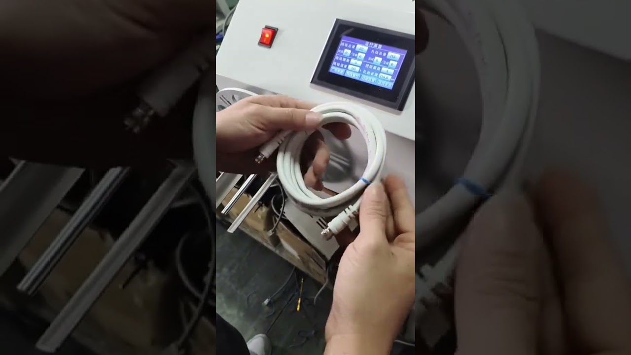 高速ワイヤー巻き・結束機 | ネットワークケーブル包装に最適な自動化装置