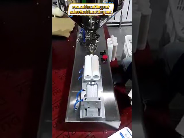 空気式シリコンシーラント充填機 | ペースト・カートリッジ充填パッキングマシン