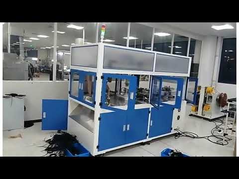 自動電線切断・巻取り・ツイスト結束機 | ワイヤーコイル結束システム
