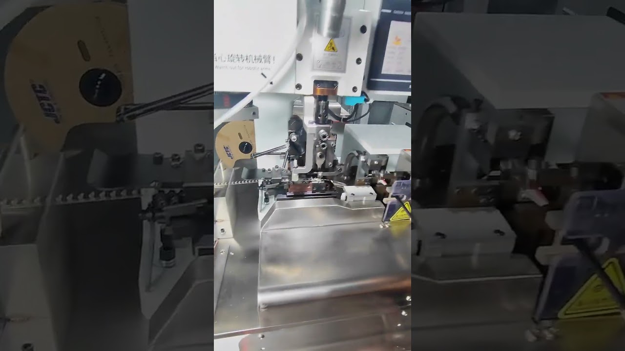 11芯線高速ワイヤーストリッピング・端子圧着機 | 工場自動化 #factory #machine #copper
