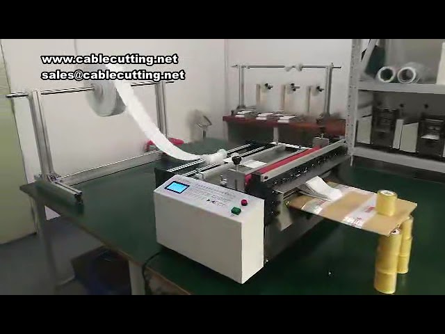 1.5m幅自動PVCフィルム切断機｜不織布・クラフト紙対応多用途カッター