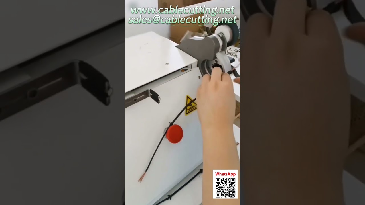高精度自動電線切断・被膜剥離機 | 生産効率向上のための自動ワイヤー加工