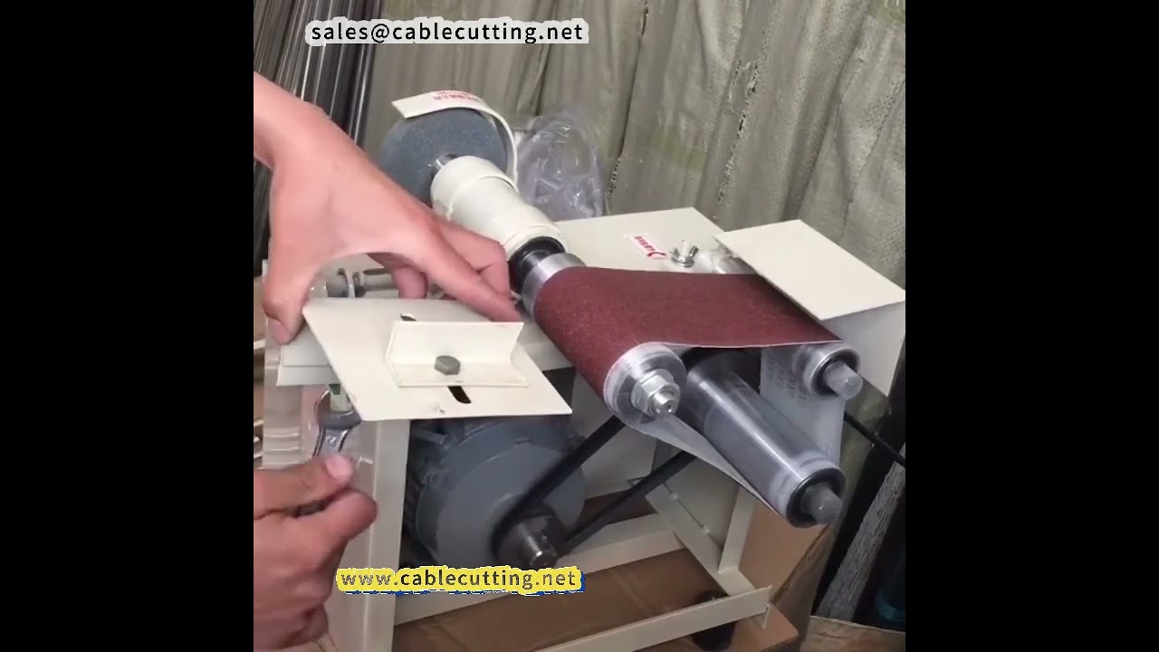 電気式ステンレス鋼管ベベリングマシン ヘビーデューティ研磨・破断加工機