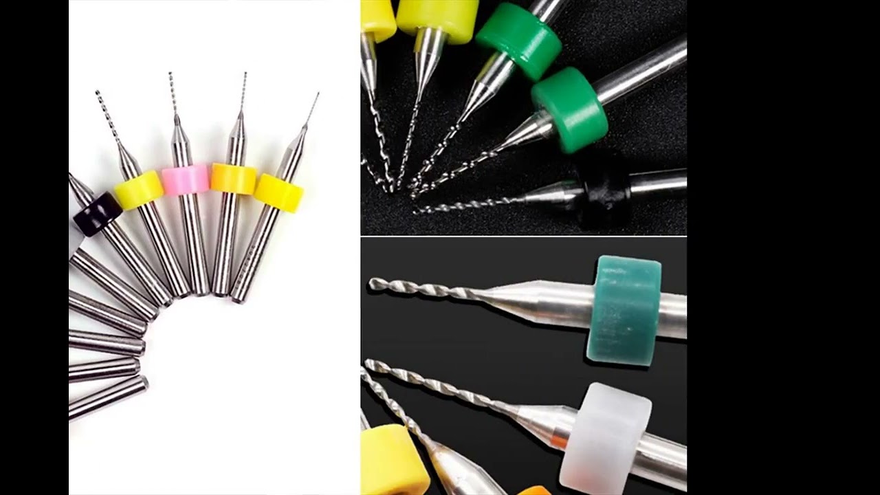 PCBドリル工具 超硬タングステンカーバイド 1.1mm CNCフライス加工用カッター 高精度