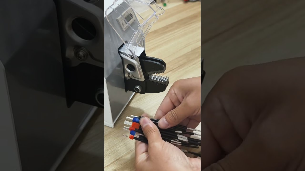生産性向上！電動端子圧着機で高速・確実な圧着を実現 #端子圧着機
