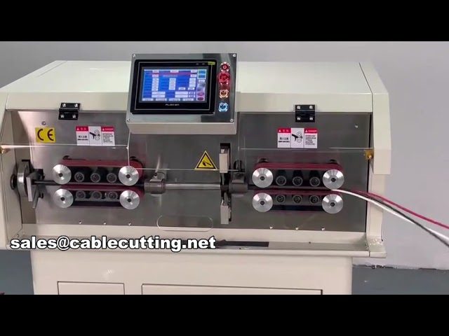 超長尺150mm²ケーブルの被覆剥ぎ取り・切断機 WPM-MAX3