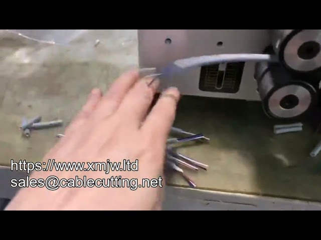 WPM-360 自動電線切断・剥離・撚り機（モバイルワイヤー対応、1mm～999999mm）JINGWEI