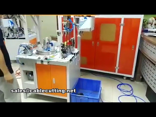 自動巻線結束機2型 - ワイヤー処理の効率化
