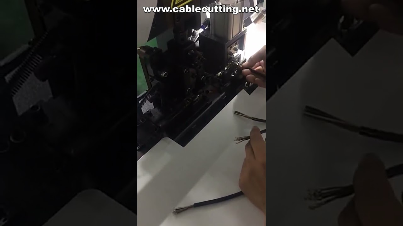 高精度 電動ケーブルストリッパー | 自動剥線機・BVハードライン圧着機