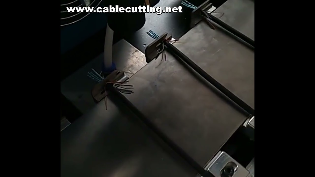 レーザー電線剥離機｜同軸アルミホイル切断・自動マルチワイヤー対応