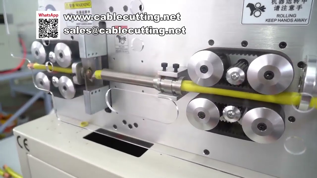 MAX2-S95 サーボモーター駆動 95mm²大型ケーブル剥離切断機（スクリュー昇降機能搭載）