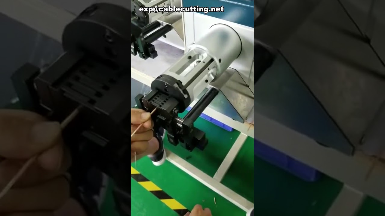 RG316同軸ケーブル用自動被膜剥離機｜高精度・効率的なケーブル加工