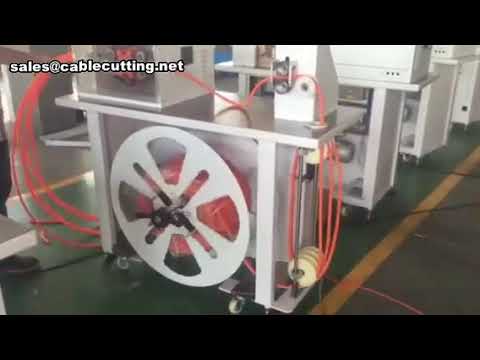 【自動】プラスチックパイプ切断・面取り機｜角パイプ・PVC・PE・コルゲートパイプ対応