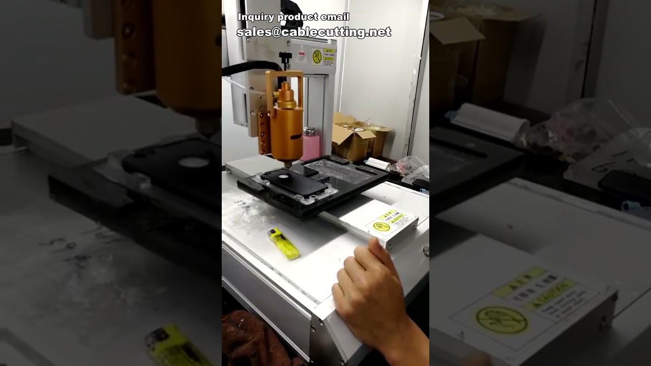 小型3軸グルーディスペンサー｜単一成分用300mlシリコーン自動塗布機｜精密接着・封止に最適