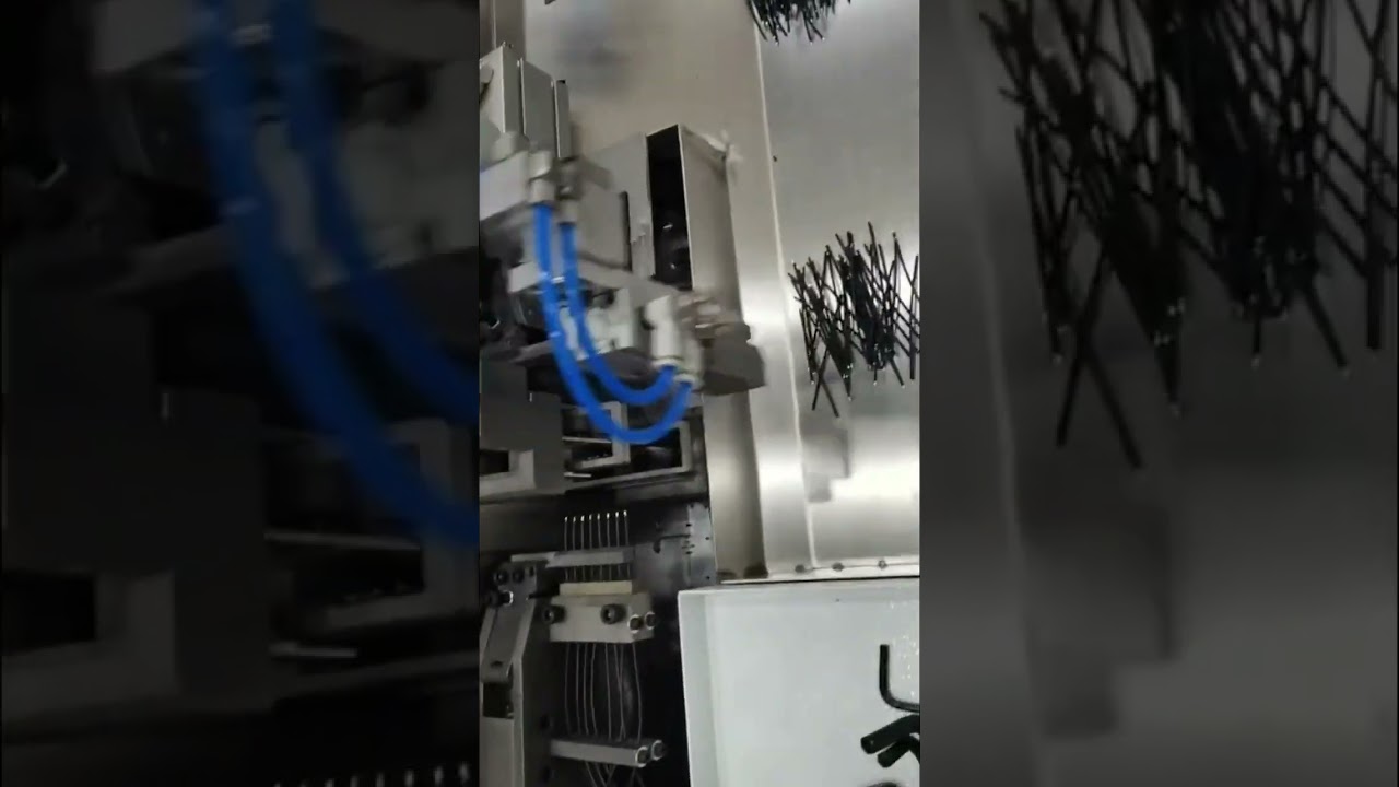 全自動両頭はんだ付け機 1/8検品実写動画【工場・機械】