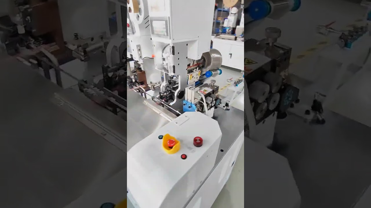 完全自動・単一防水プラグ挿入ワイヤーハーネス加工機（CFM圧力管理システム搭載）