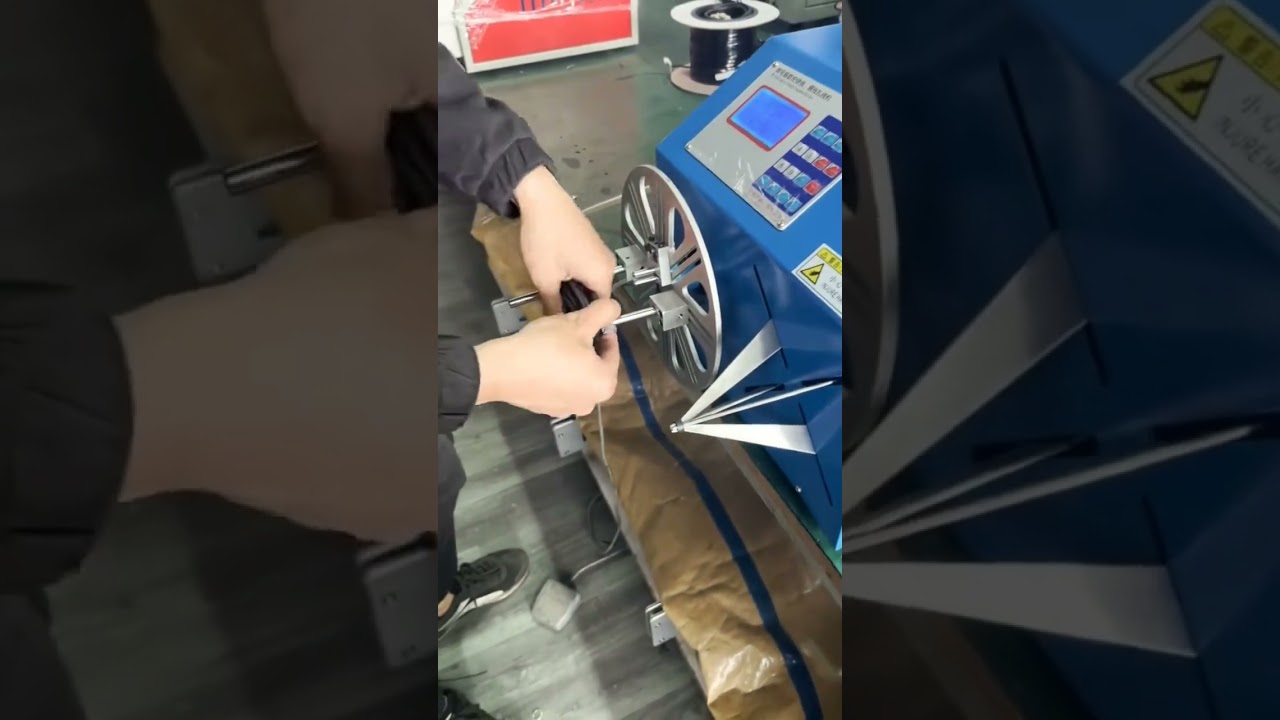 データケーブル巻き取り・拡張機【工場自動化・ワイヤー加工効率化】#機械 #ケーブル剥離機 #自動車 #DIY