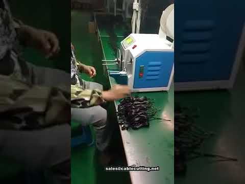 パワーケーブル結束機 | 自動電線コイル巻き機 | 8の字・0の字形状対応