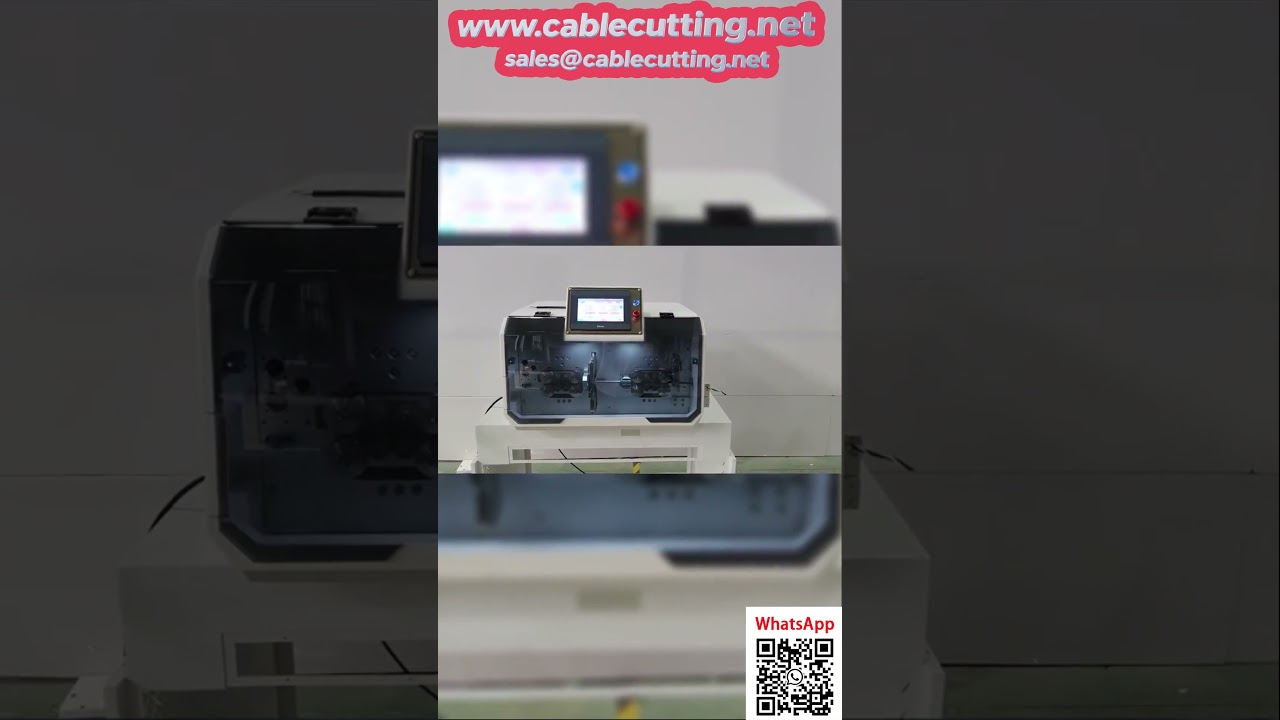 大断面ケーブル対応！内外剥皮・より合わせ一体型自動加工機