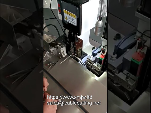 WPM-6800-x 高速半自動 多芯シース電線被覆剥離・端子圧着機