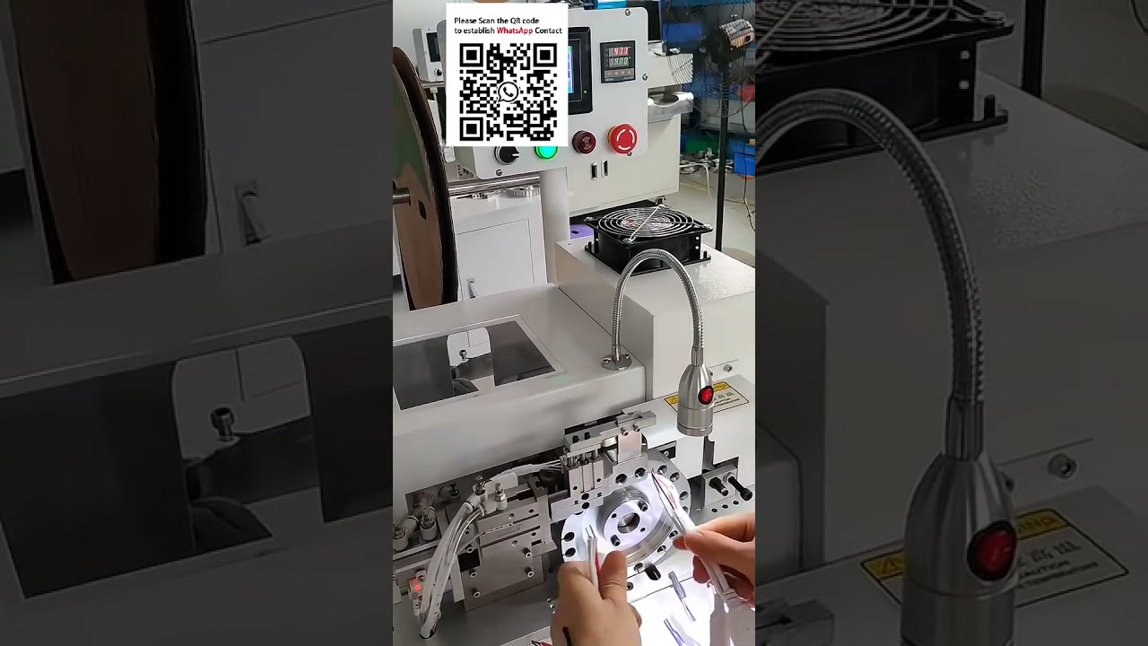 熱収縮チューブ自動装着機｜カスタム対応可能なワイヤーハーネス加工機