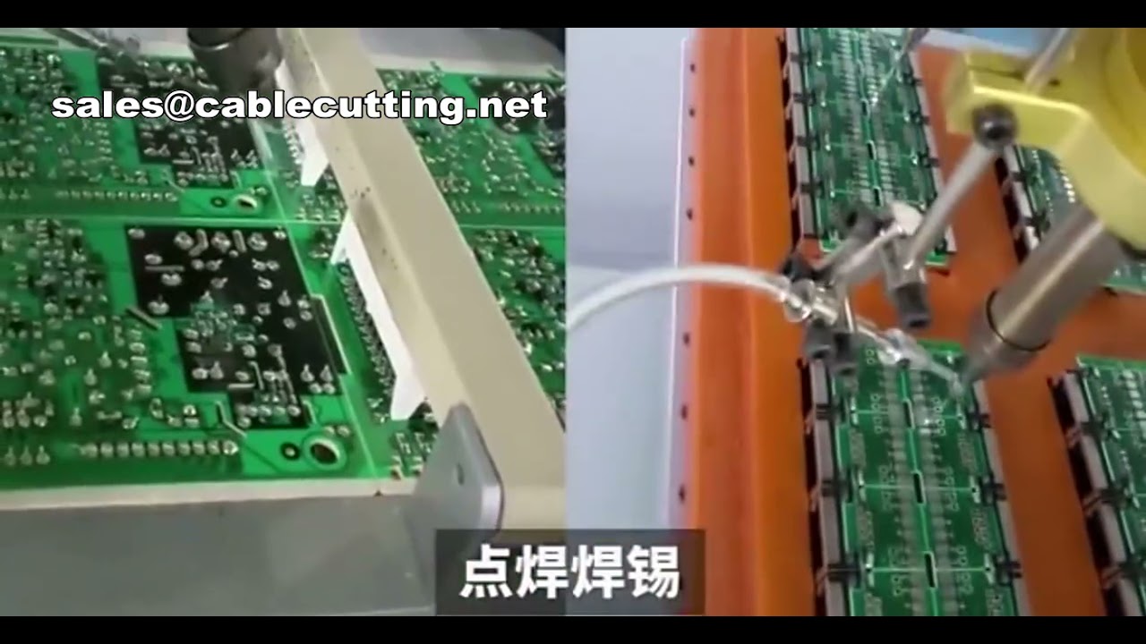 3軸はんだ付け機：電気回路基板・LEDアルミ基板のワイヤはんだ付け工程を自動化