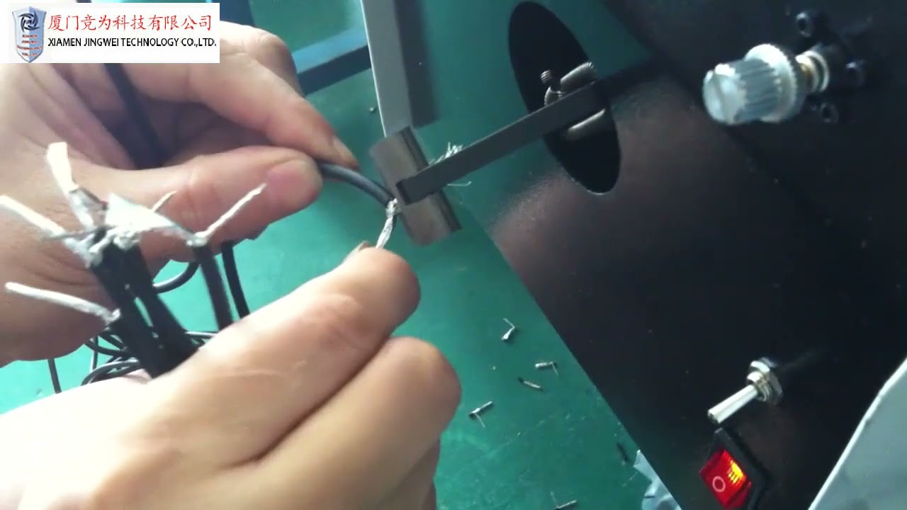 ケーブル撚り機｜高速自動ワイヤーツイスター｜産業用電線加工機