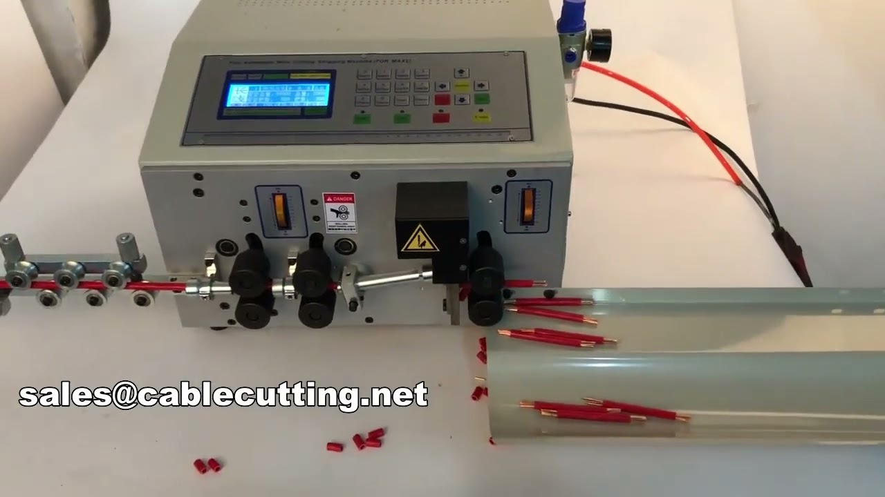25mm²対応 自動電線切断・剥線機 WPM-MAX1-6 | 高効率ワイヤー加工機