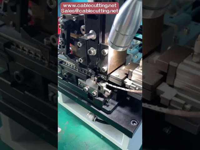 半自動皮むき圧着機 OTP自動剥離対応｜ワイヤーストリッピング＆ターミナル圧着の効率化