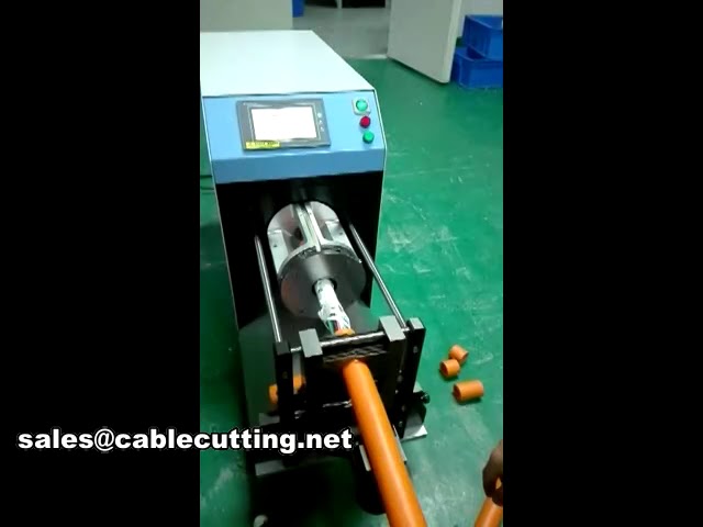 生産性向上！半自動同軸ケーブル剥線機 WPM-35120