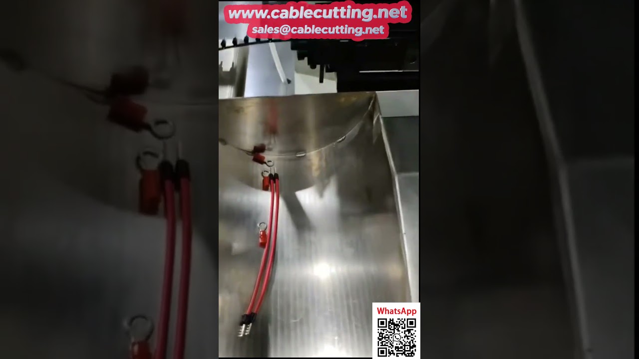 高効率！絶縁チューブ端子の自動剥線・圧着機