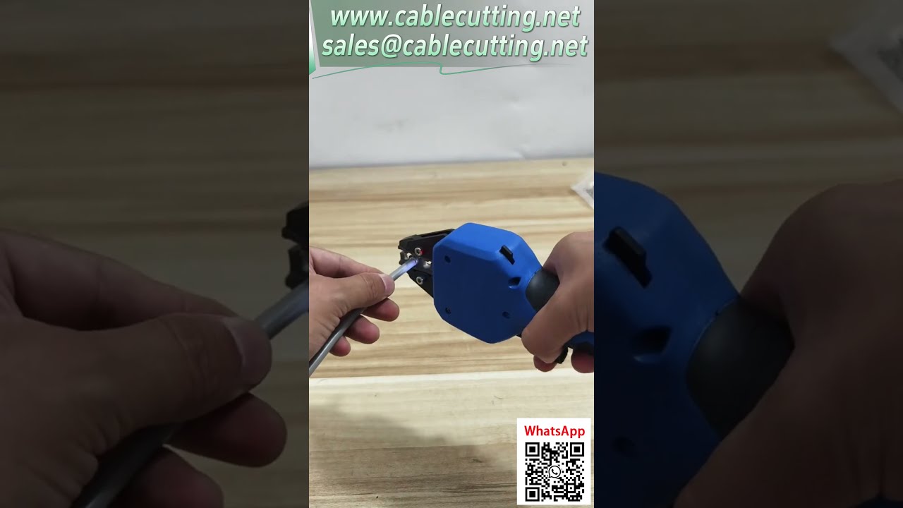 ポータブルハンドヘルド圧着工具　クイックチェンジダイ搭載　現場で端子圧着がスピーディに