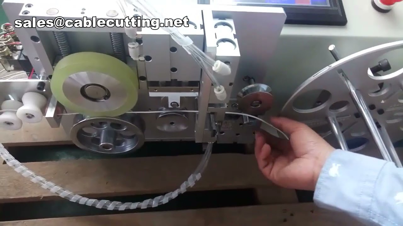 カウンターメーター搭載ケーブル巻き結束機 | 効率的な生産管理